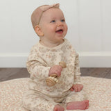 Quincy Mae Long Sleeve Tee Floral Vine