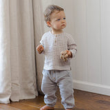 Quincy Mae Zion Shirt Blue Gingham