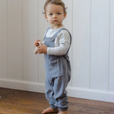 Quincy Mae Long Sleeve Tee Cloud Stripe