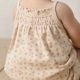 Quincy Mae Strawberries Smocked and Bloomers Set