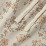 Quincy Mae Drawstring Pant Floral Vine