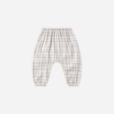 Quincy Mae Woven Pant Blue Plaid