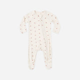 Bamboo Zip Footie Valentine