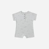 Quincy Mae Short Sleeve One-Piece Airplanes
