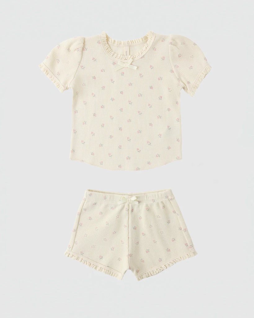 Quincy Mae Ruby Set Mauve Ditsy