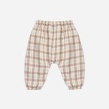 Quincy Mae Woven Pant Rustic Plaid