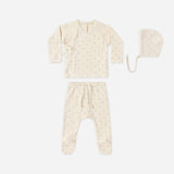 Quincy Mae Wrap Take Home Set Mauve Ditsy