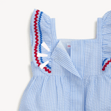 Seersucker Summer- Romper