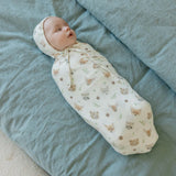 Copper Pearl Knit Swaddle Blanket- Wilder