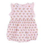 Tiny Tailgater Print Bubble- Pink