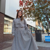 Vintage Gingham Set- Skirt