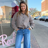 Vintage Gingham Set- Top
