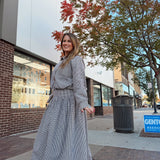 Vintage Gingham Set- Skirt