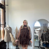 Fiercely Feminine Leopard Dress