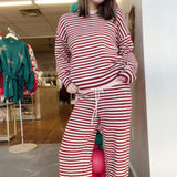 Lola Red Striped Set- Bottoms
