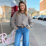 Vintage Gingham Set- Top