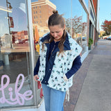Fall Florals Vest