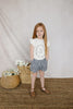 Navy Gingham Shorts
