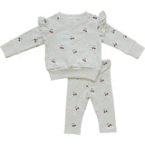 Cherry Ruffle Set