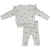 Cherry Ruffle Set