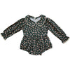 Olive Bloom Bamboo Romper