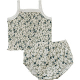 Ruched Floral Set