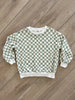Toddler Wavy Checkered Pullover
