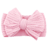 Cable Bow- Ballerina Pink