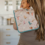 3 Pack Premium Burp Cloths - Cheyenne