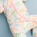 Pastel Bow Bamboo Sleeper
