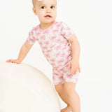 Pink Bow Bamboo Set
