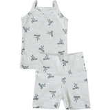 Bow Tank + Biker Short Set