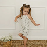 Bow Tank + Biker Short Set