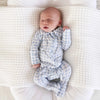Caden Lane Gingham Boy Footies