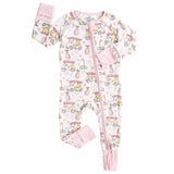 Caden Lane Country Club Pink Bamboo Sleeper