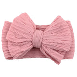 Cable Bow- Dusty Pink