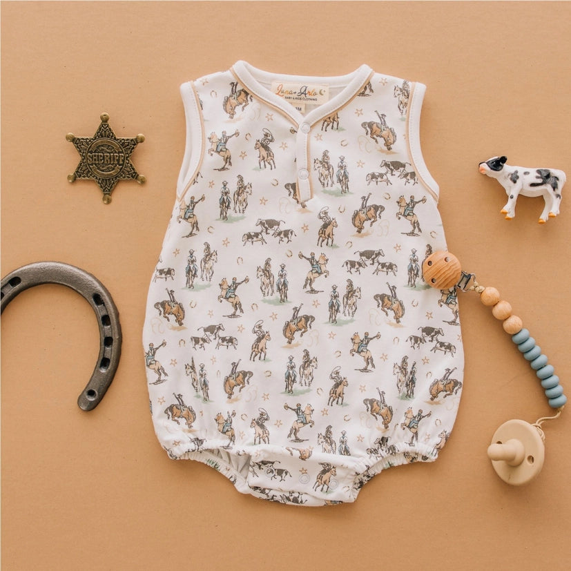Wild West Bubble Romper