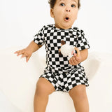 Black Checkered Set