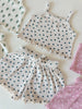 Blue Flower Two Piece Set