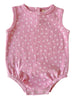 Pink Flower Onesie