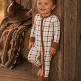 Homestead Plaid Zip Jammies