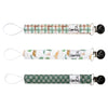 Copper Pearl Binky Clips Pack- Grayson
