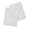 Cotton Swaddles 2 Pack- Kitty Cat & Flower Field