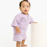 Lilac Waffle Set