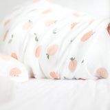 Cotton Muslin Swaddle - Peaches