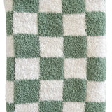 Checkered Mini Blanket in Sage