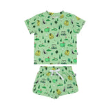 Golf Bamboo Varsity Short Set - T-Shirt & Shorts