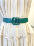 Livin' Lux G Belt in Emerald Green