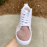 Golden High Tops in Mauve