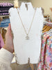 Livin’ Lux Necklace Gold Crystal C